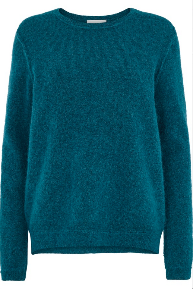 Brook Knit Raw O-neck - Fanfare - Second Female - Gensere - VILLOID.no