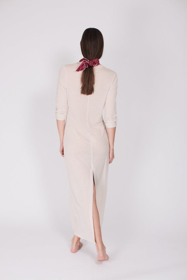 The Sweater Dress - Natural White - AWAN - Loungewear - VILLOID.no