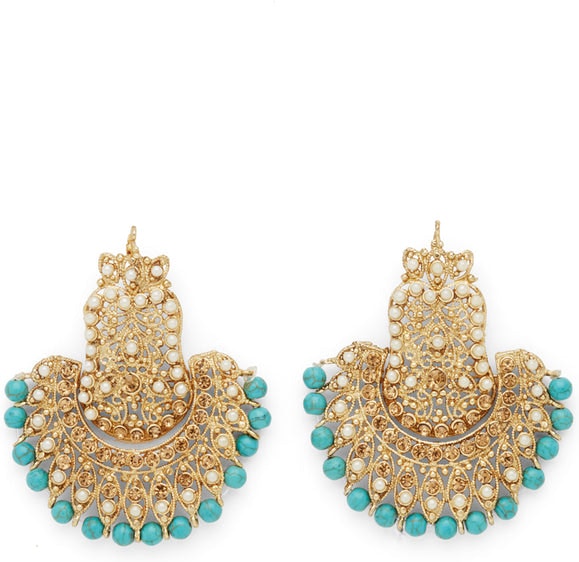 The Peacock Earrings - Blue - Miss Mathiesen - Smykker - VILLOID.no