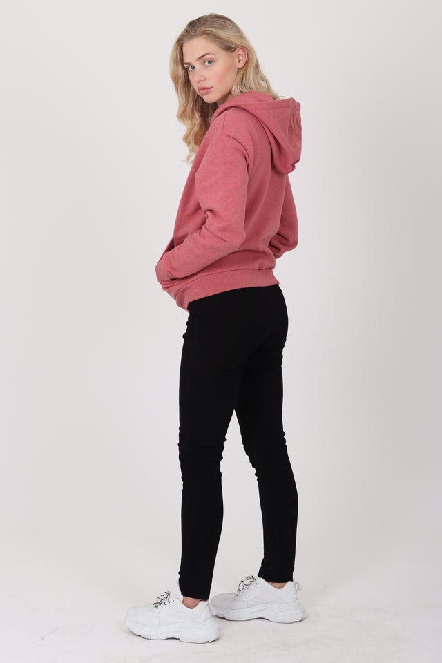 Hang on Hoodie - Red Melange - Holzweiler - Gensere - VILLOID.no