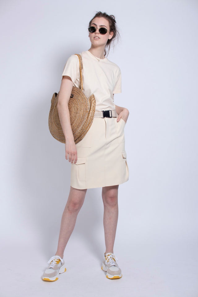 Day Straw Round Bag - Natural - DAY ET - Tilbehør - VILLOID.no