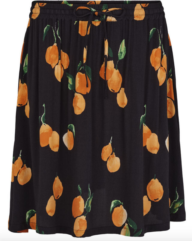Sine Skirt - Oranges aop - Just Female - Skjørt - VILLOID.no