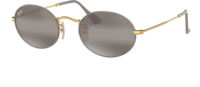 Oval - Grey Gradient Mirror - Ray Ban - Tilbehør - VILLOID.no