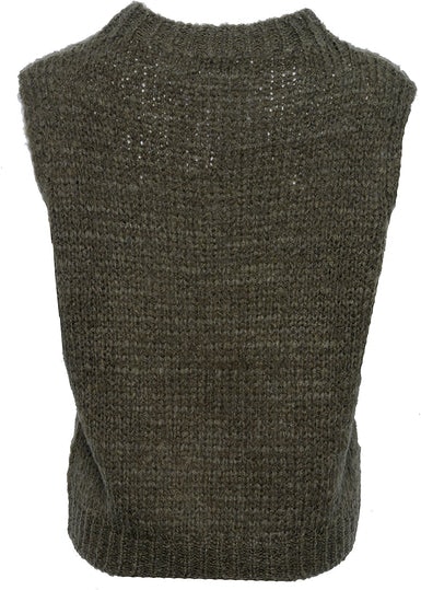 Kala Vest Wool - Army - Noella - Gensere - VILLOID.no