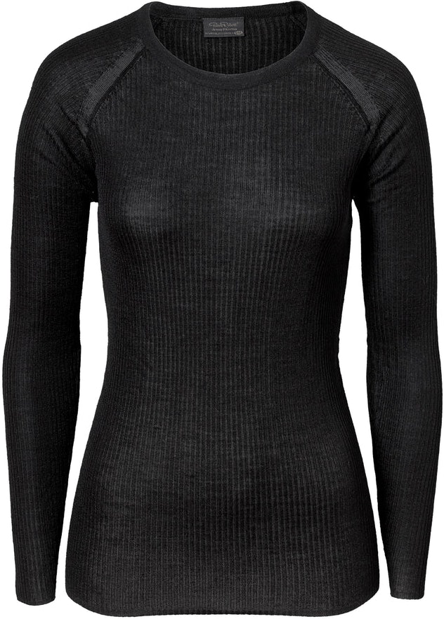Wool Long Sleeve - Black - Pierre Robert x Jenny Skavlan - Gensere - VILLOID.no