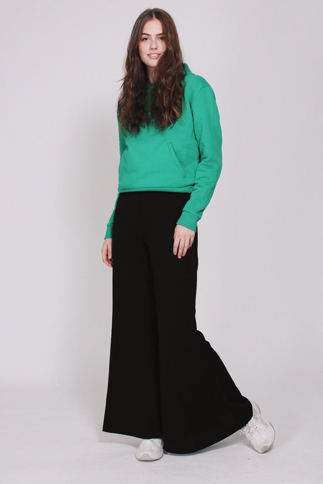 Yannic Solid Pants - Black - Line of Oslo - Bukser & Shorts - VILLOID.no