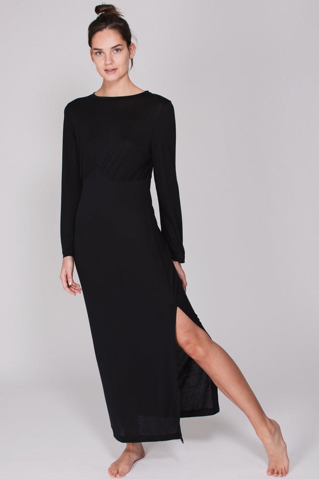 The 00:00 Dress - Black - AWAN - Loungewear - VILLOID.no