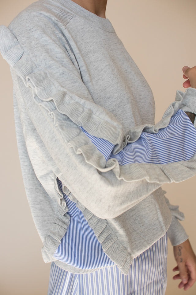 Marta - Light Gray Melange - FWSS - Gensere - VILLOID.no