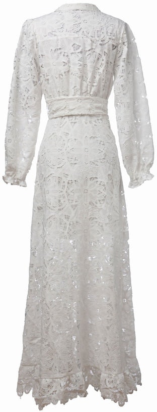 Lenna Maxi Dress - White