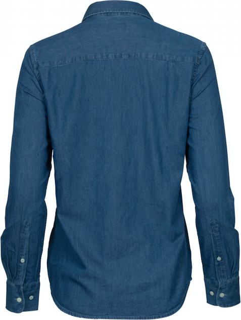 Luxury Chambray Shirt - Light Indigo - GANT - Bluser & Skjorter - VILLOID.no