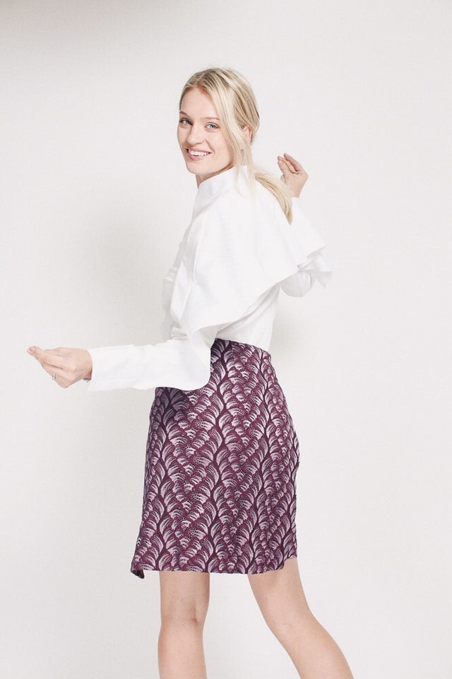 Cape Shirt - White - MAUD - Bluser & Skjorter - VILLOID.no