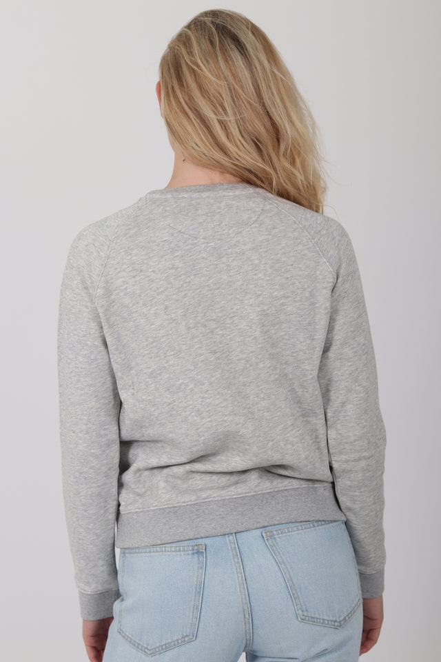 Gant Shield Logo Genser - Light grey melange - GANT - Gensere - VILLOID.no