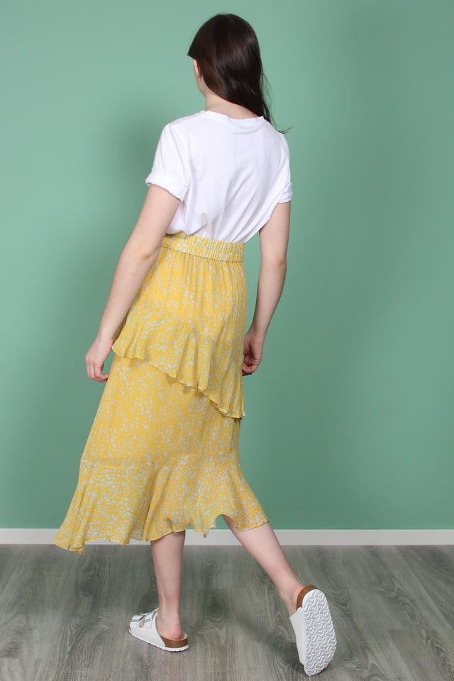 Olivia skirt - Sunshine - Second Female - Skjørt - VILLOID.no