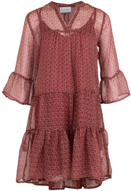 Gunvor Mosaic Dress - Red - Neo Noir - Kjoler - VILLOID.no