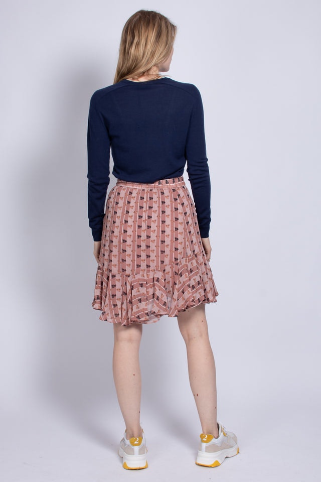 Desire Skirt - Burlwood - Second Female - Skjørt - VILLOID.no