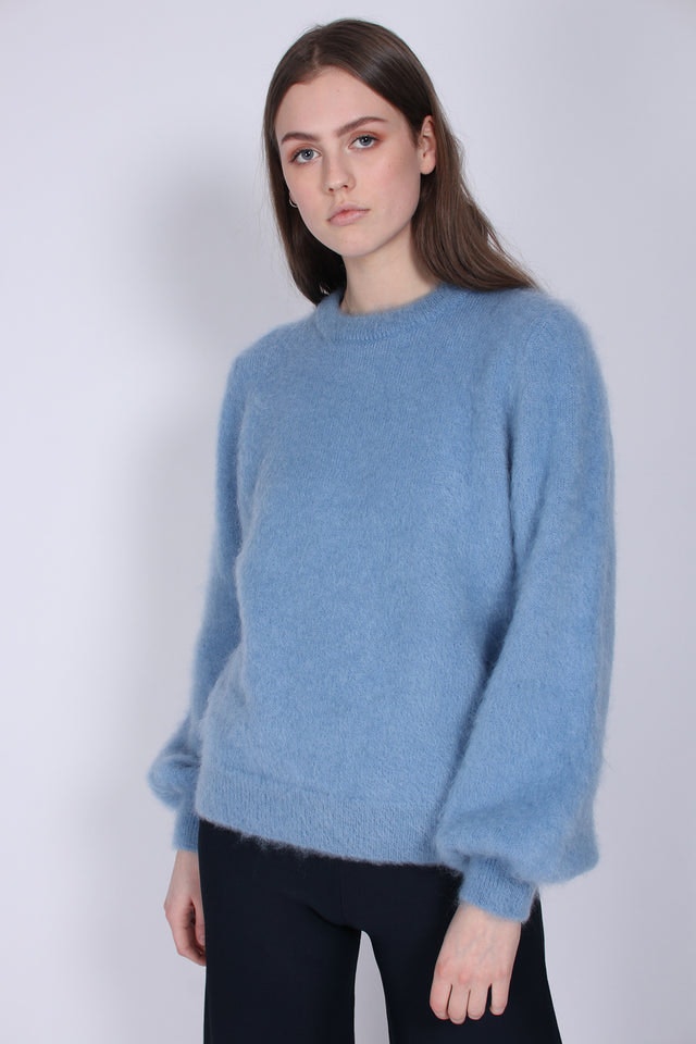 Mohair Knit - Xenon Blue - MAUD - Gensere - VILLOID.no