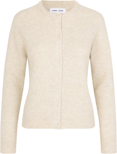 Nor Short Cardigan - Eggnog Mel.