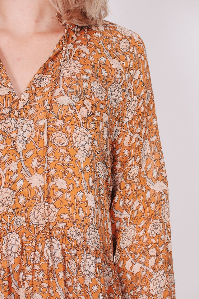 Mindy Dress - Sudan Brown - Second Female - Kjoler - VILLOID.no