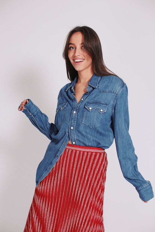 Malibu - Denim - Line of Oslo - Bluser & Skjorter - VILLOID.no