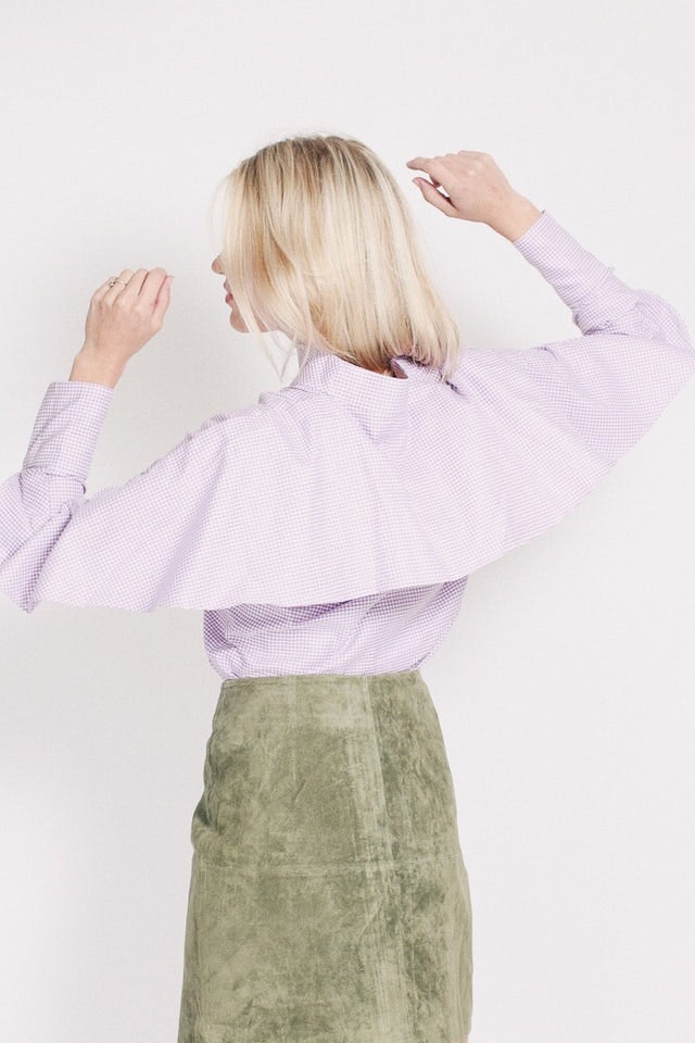 Cape Shirt - Violet tulip - MAUD - Bluser & Skjorter - VILLOID.no
