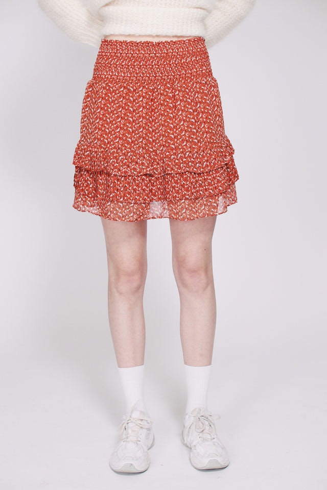 Allo Smock Skirt - Carnelian - Second Female - Skjørt - VILLOID.no