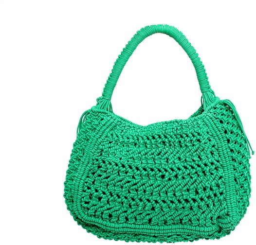 Olympic Net Handbag - Green Court
