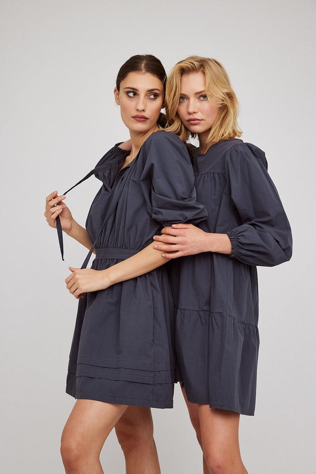 Ottilie Dress - Anthrachite