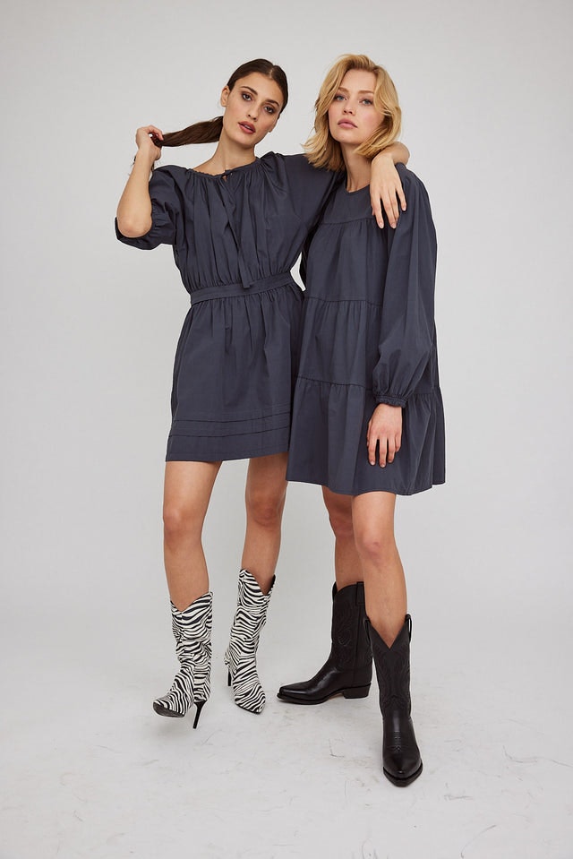 Ottilie Dress - Anthrachite