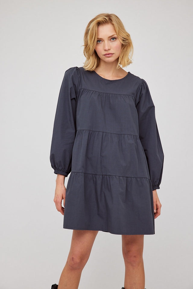 Ottilie Dress - Anthrachite