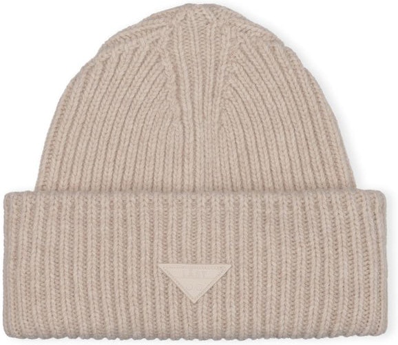 Oversize Beanie - Beige - Läst - Tilbehør - VILLOID.no