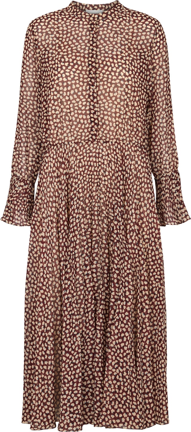 Anita LS Maxi Dress - Port Royale - Second Female - Kjoler - VILLOID.no