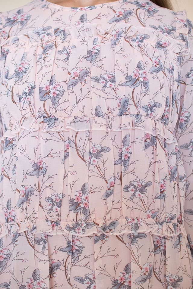 Isabelle short dress - Pink - Line of Oslo - Kjoler - VILLOID.no