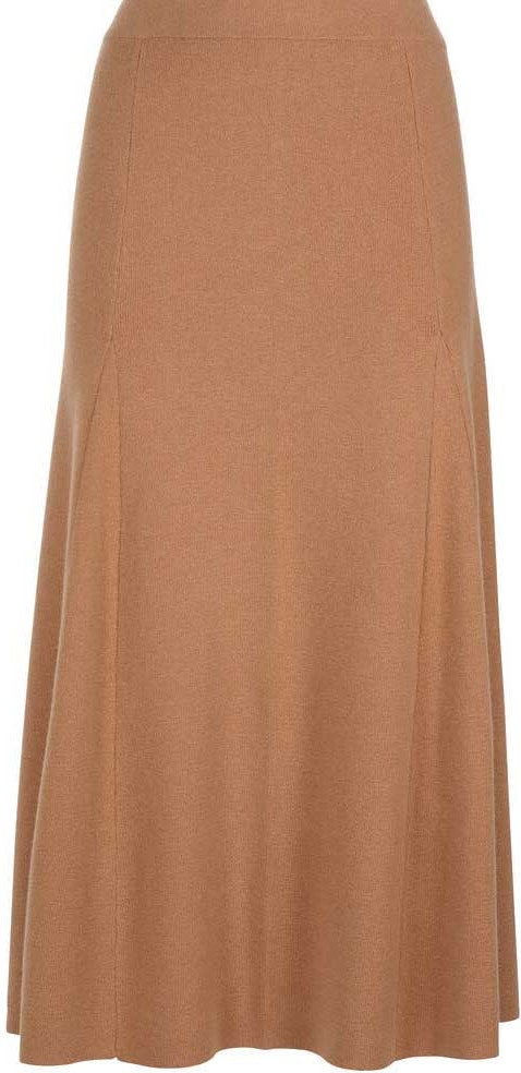 Wool Flared Skirt JS - Camel - Pierre Robert x Jenny Skavlan - Skjørt - VILLOID.no