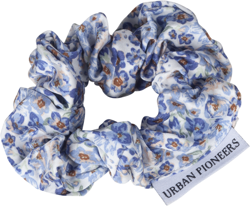 Lixie Scrunchie - Blue Flowers AOP