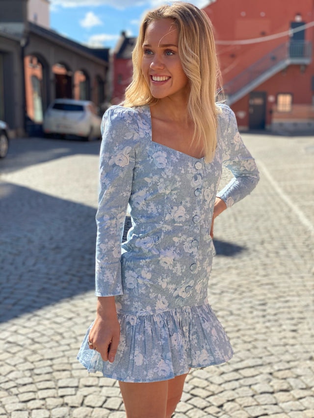 Grove Dress - Rose Blue