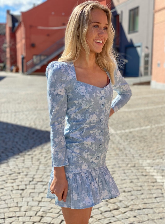 Grove Dress - Rose Blue