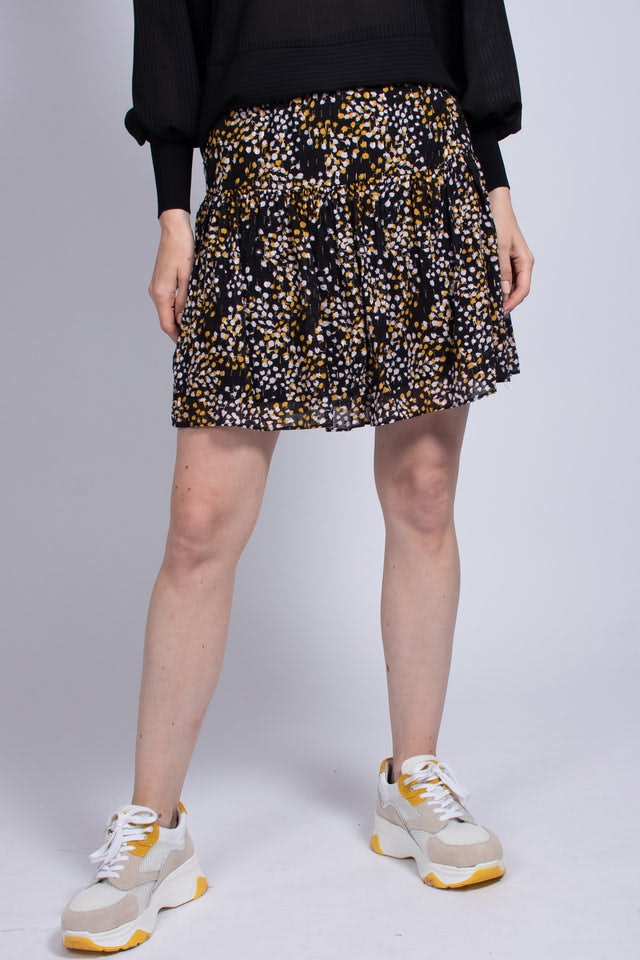Peach Skirt - Black - Second Female - Skjørt - VILLOID.no
