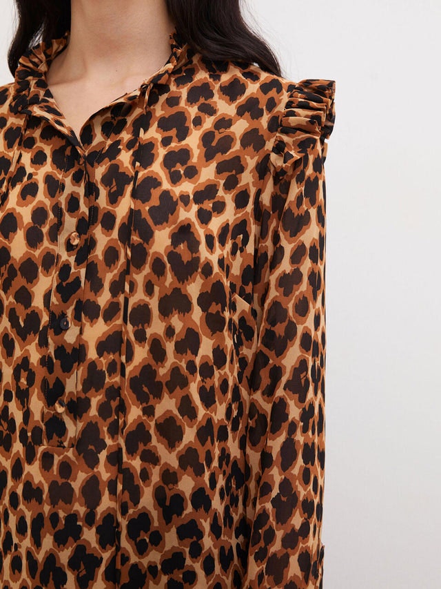 Willow Top - Tan - By Malene Birger - Bluser & Skjorter - VILLOID.no