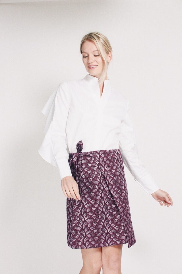 Cape Shirt - White - MAUD - Bluser & Skjorter - VILLOID.no