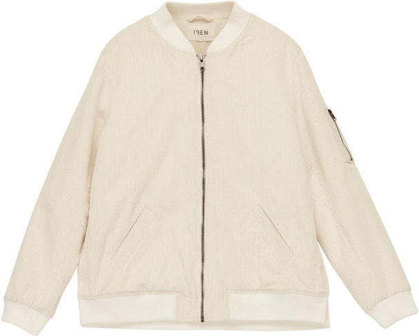 Biano Bomber - White Cotton - IBEN - Jakker - VILLOID.no