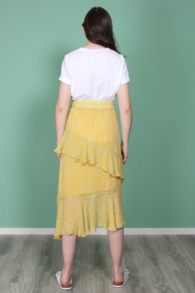 Olivia skirt - Sunshine - Second Female - Skjørt - VILLOID.no