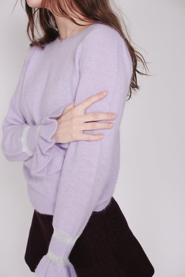Claude Sweater - Lavender - Line of Oslo - Gensere - VILLOID.no