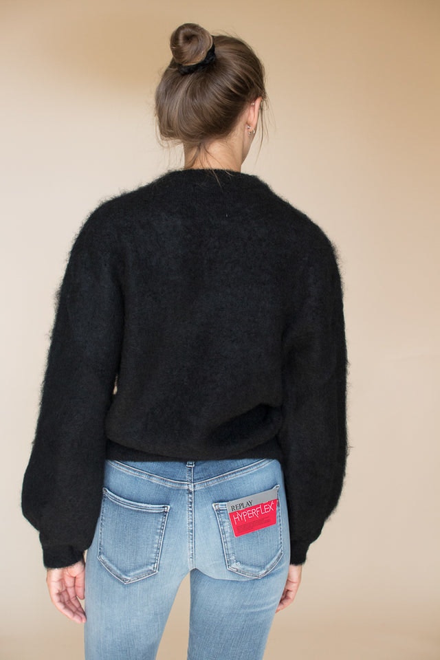Mohair Knit - Black - MAUD - Gensere - VILLOID.no