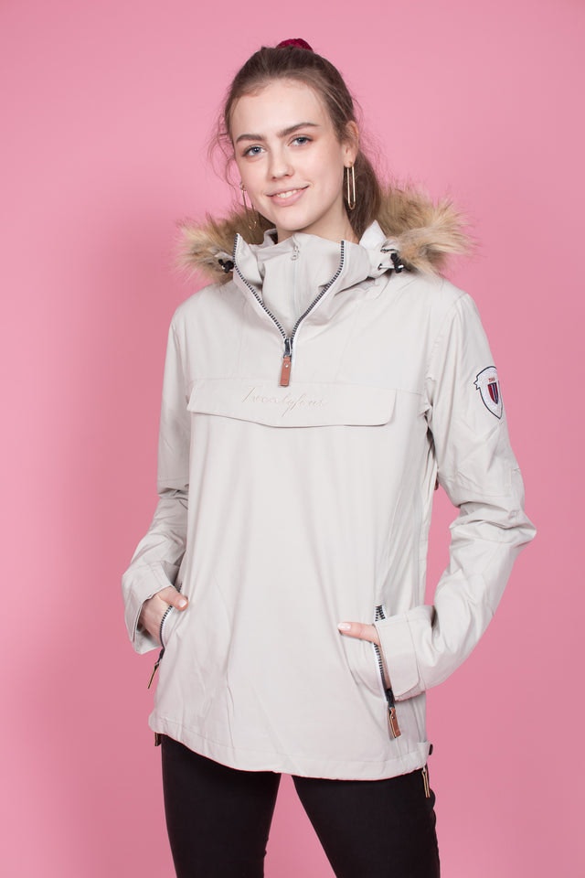 Finse 2-lags Anorakk - Sand - Twentyfour - Jakker - VILLOID.no