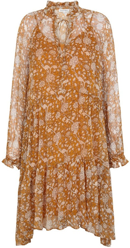 Mindy Dress - Sudan Brown - Second Female - Kjoler - VILLOID.no