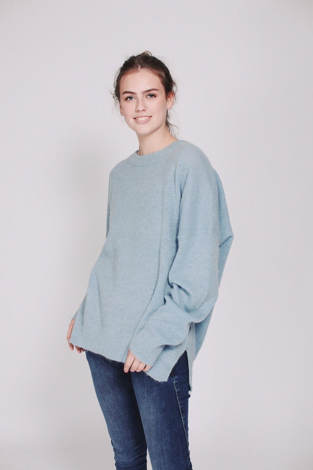 Simone Sweater - Light Blue - Line of Oslo - Gensere - VILLOID.no