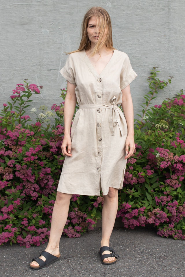 Raya Dress - Peyote - Second Female - Kjoler - VILLOID.no