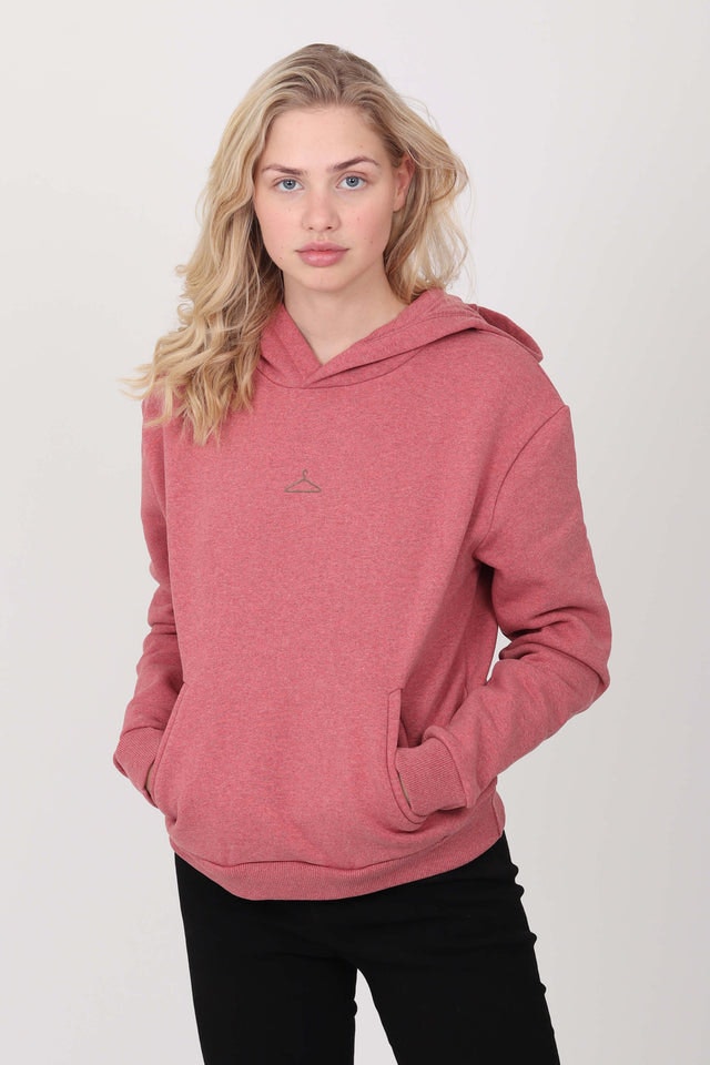 Hang on Hoodie - Red Melange - Holzweiler - Gensere - VILLOID.no