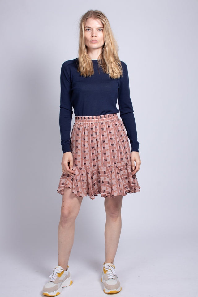 Desire Skirt - Burlwood - Second Female - Skjørt - VILLOID.no