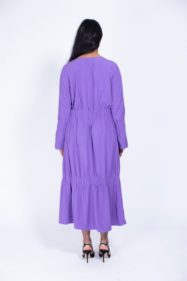 Ester soliddress - Lilac - Line of Oslo - Kjoler - VILLOID.no